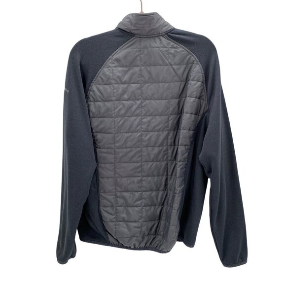 ORVIS CLASSIC COLLECTION MENS GRAY QUILTED SOFT SHELL CASUAL JACKET COAT SZ L - Picture 2 of 7